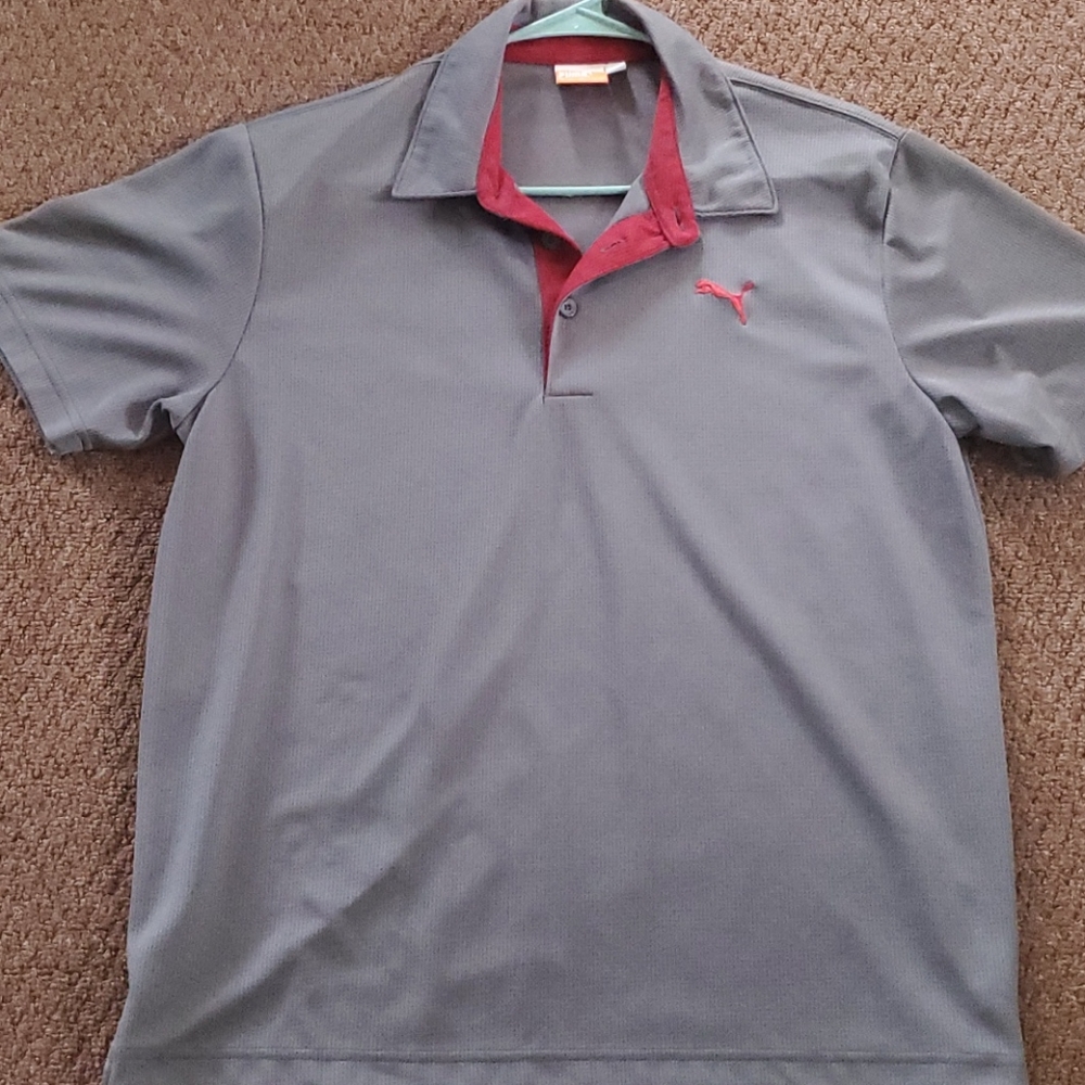 Puma men's golf shirt medium